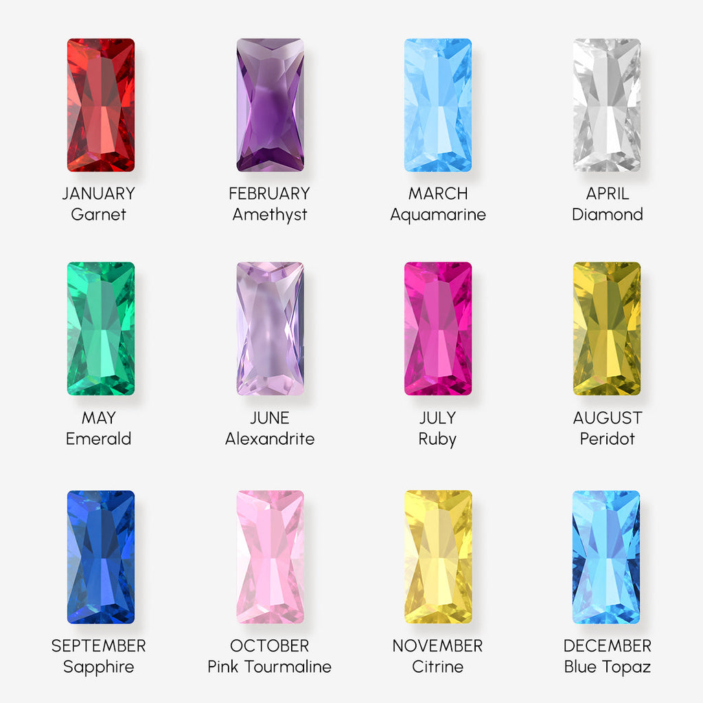 Gold Beaded Birthstone Bracelet