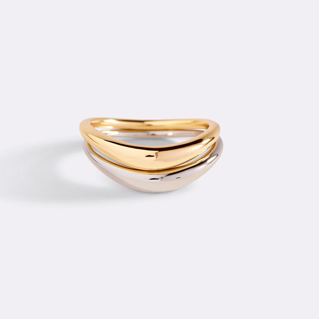 Organic Stacking Ring Set