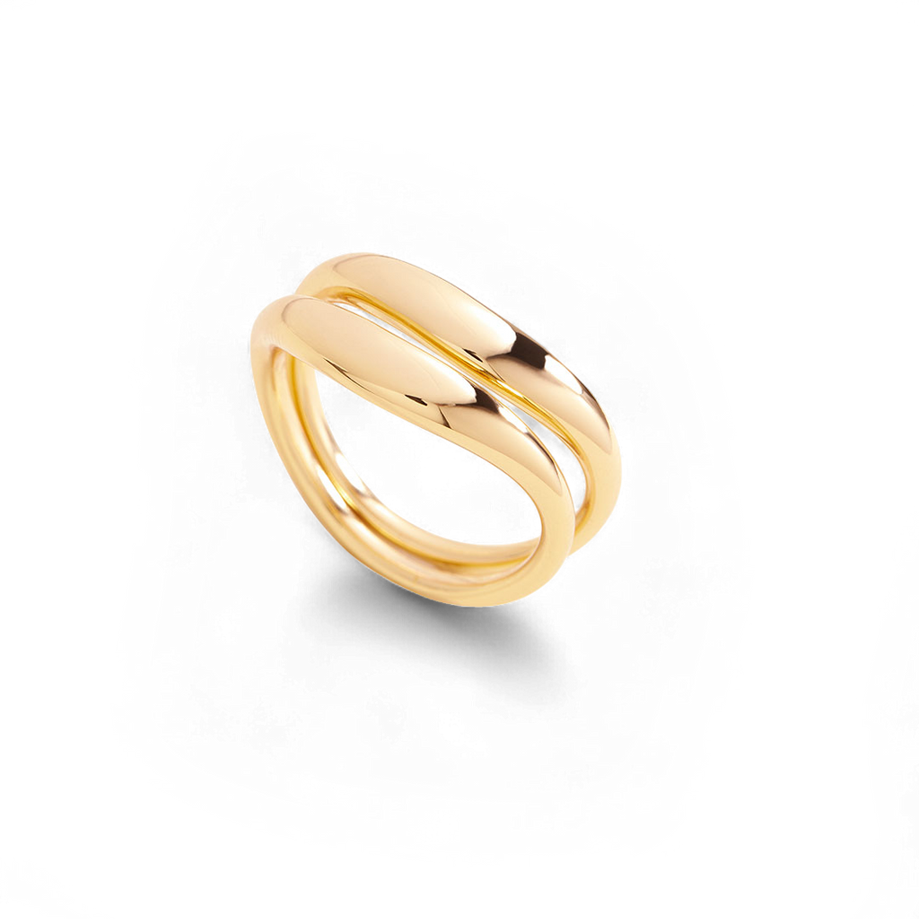 Organic Stacking Ring Set