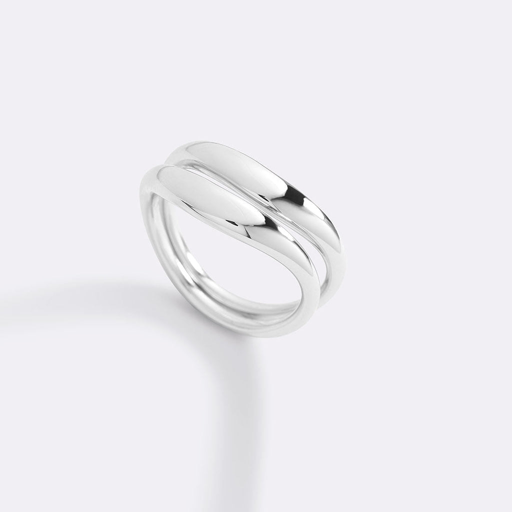 Organic Stacking Ring Set