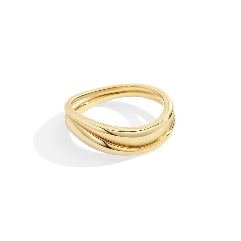Organic Stacking Ring Set