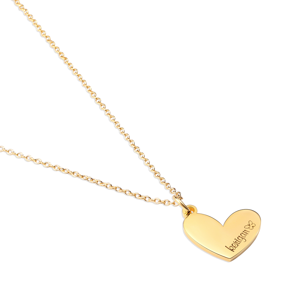 Personalized Heart Name Necklace