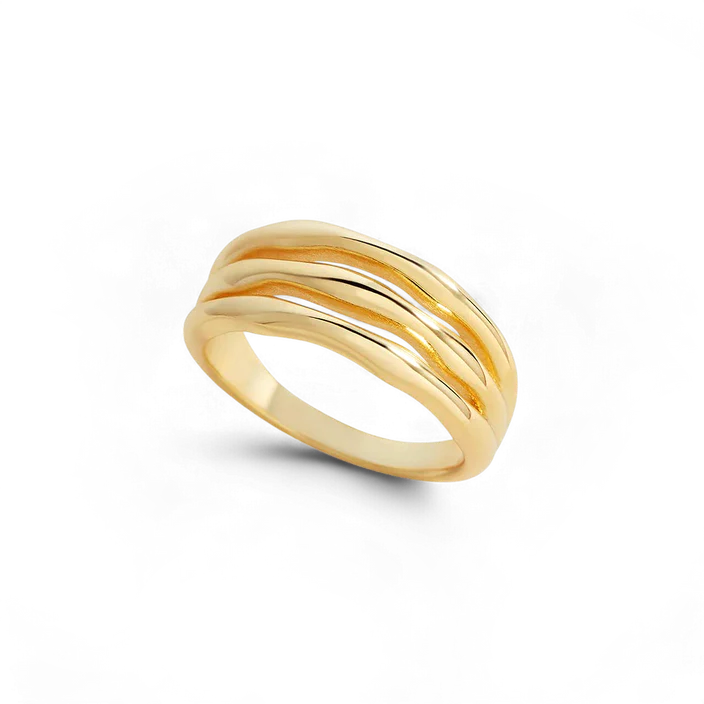 Gold Triple Ring