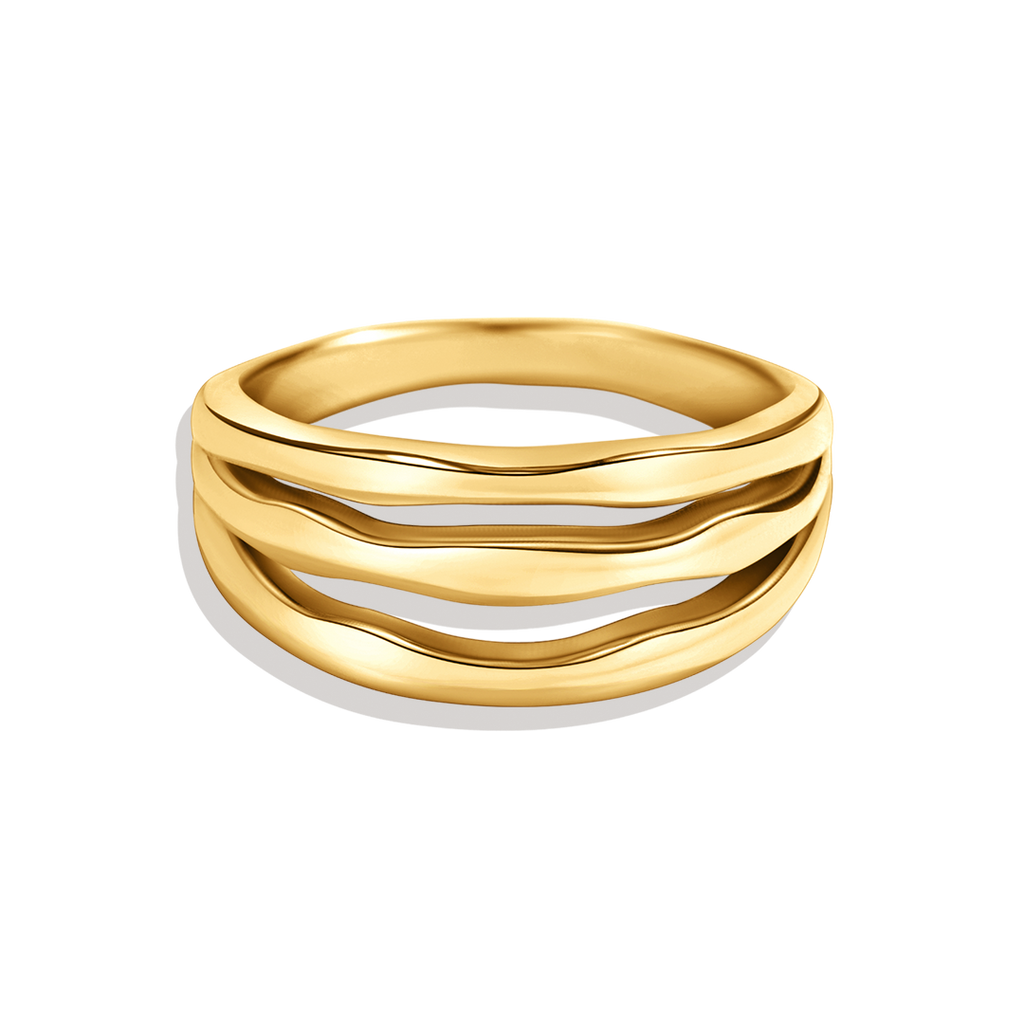 Gold Triple Ring