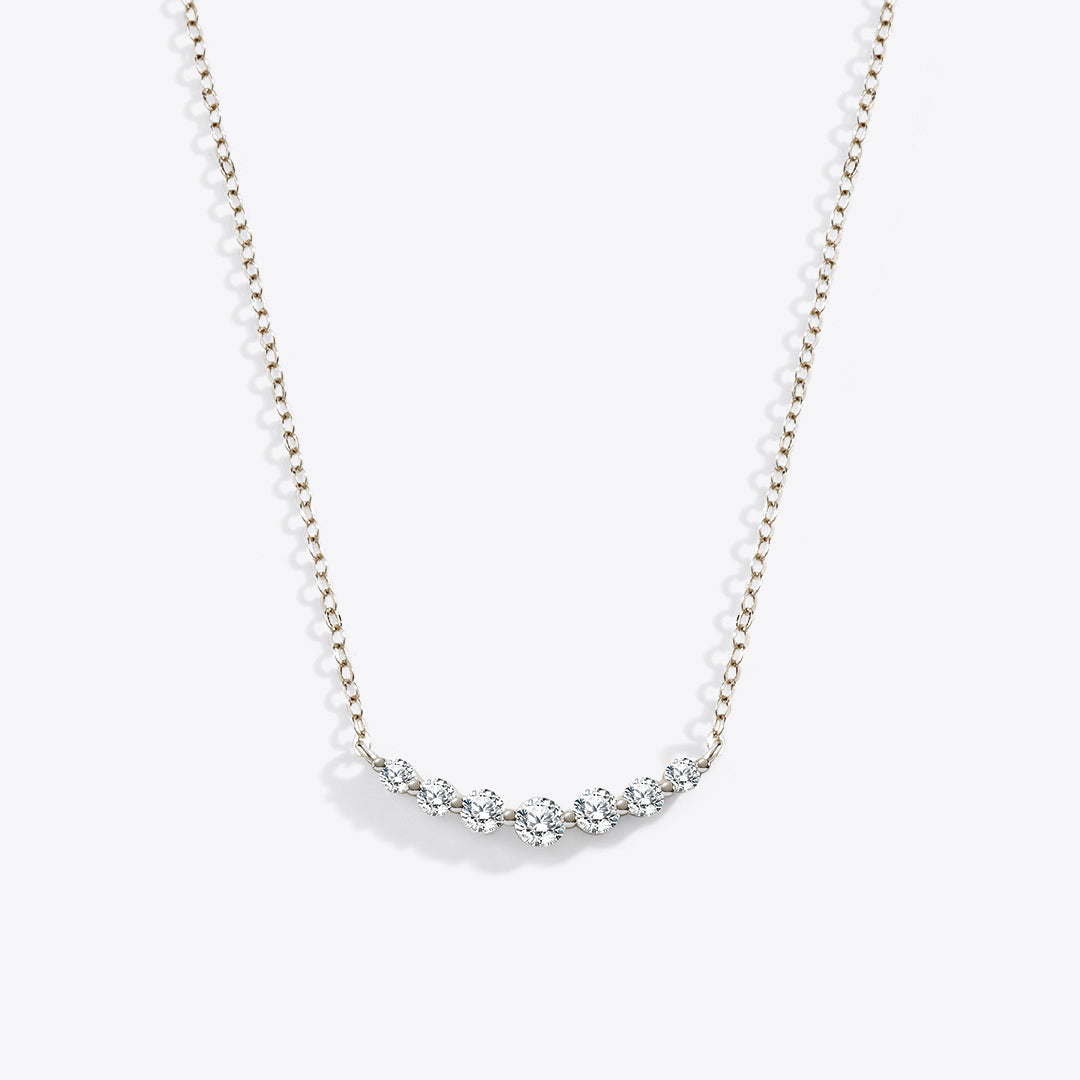 Classic Arc Diamond Necklace