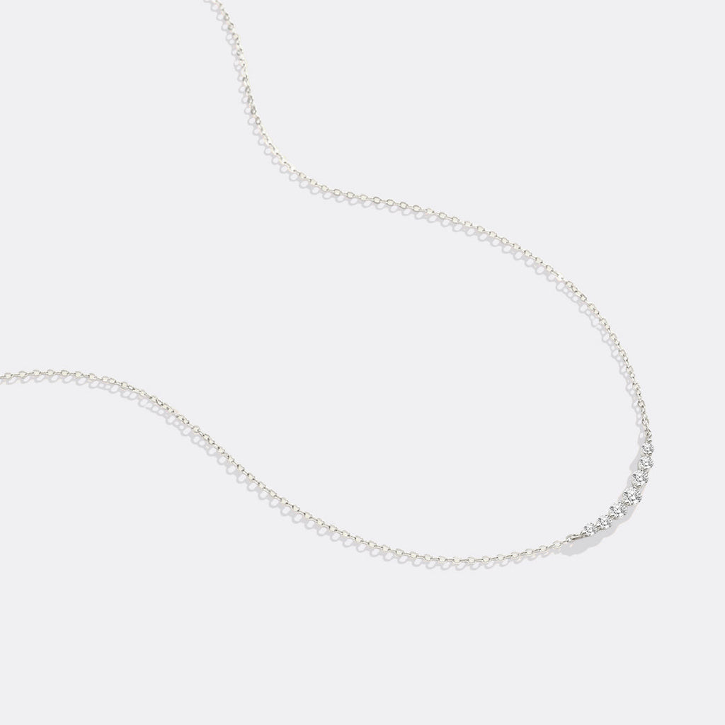 Classic Arc Diamond Necklace