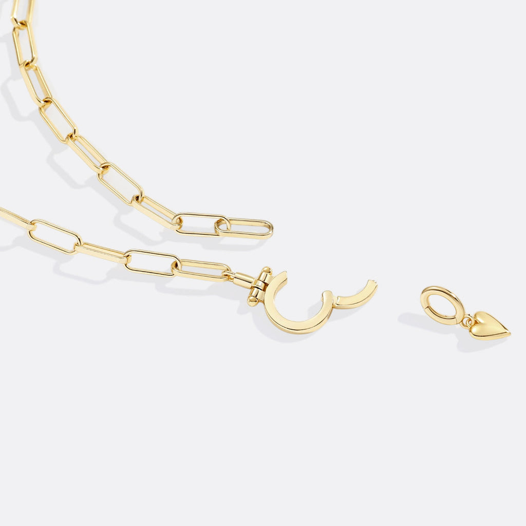 Minimalist Heart Charm