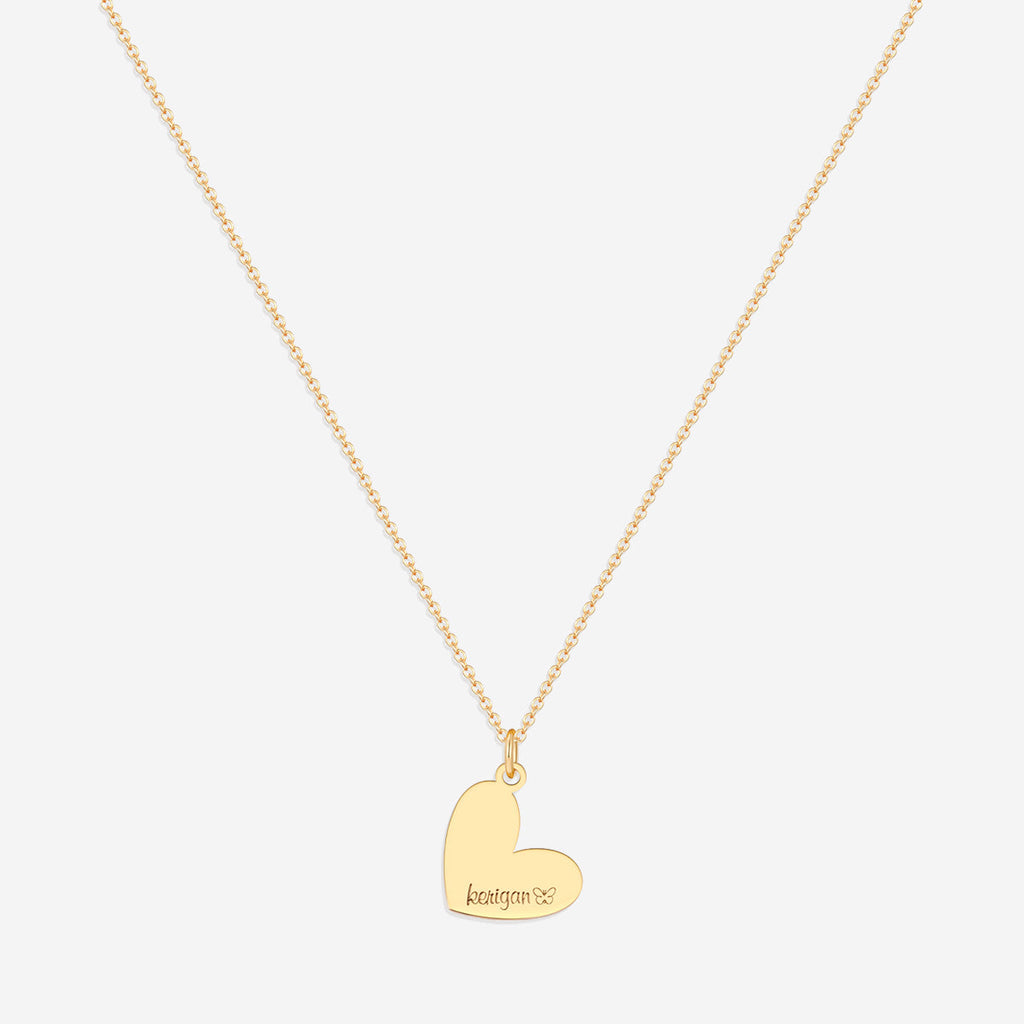 Personalized Heart Name Necklace