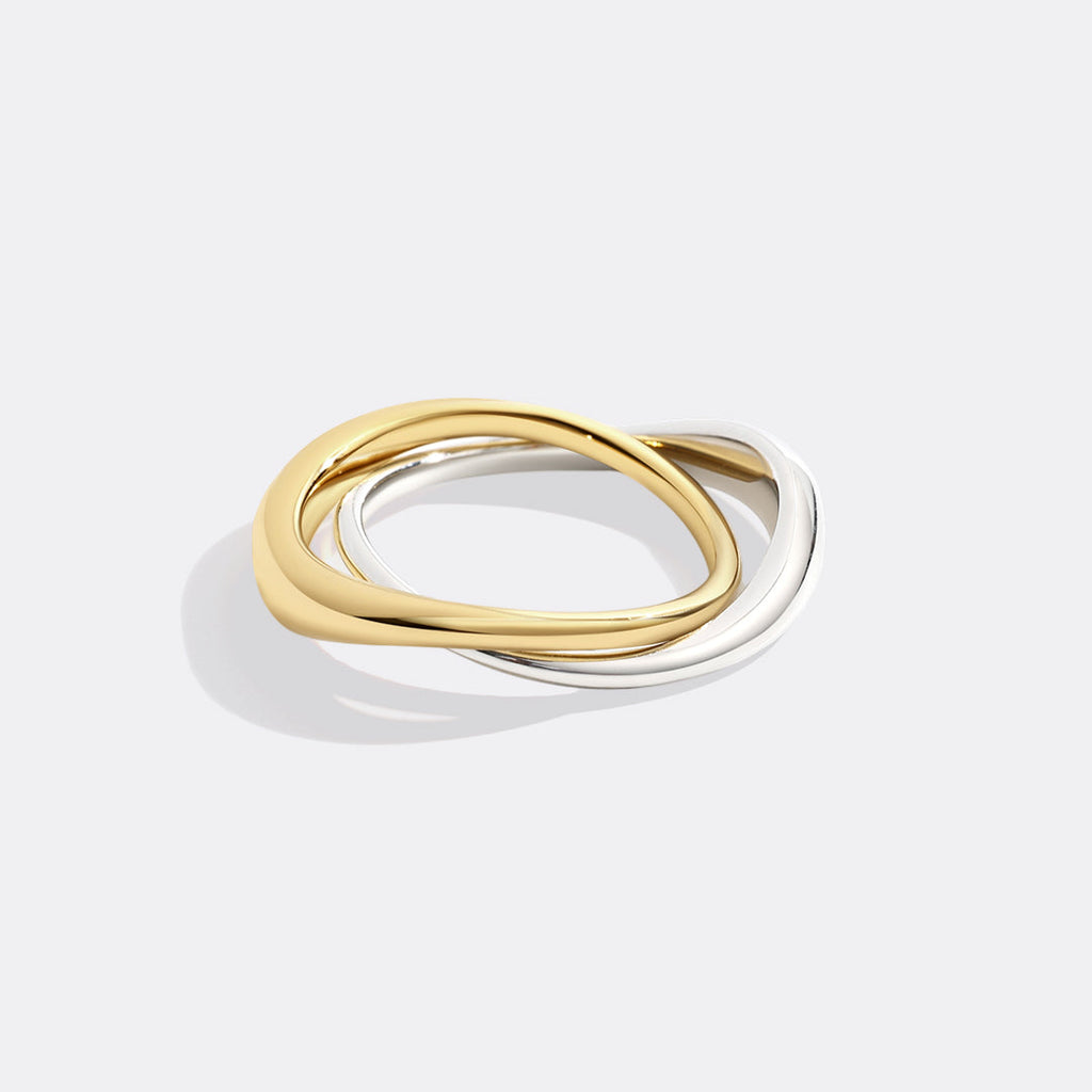 Organic Stacking Ring Set