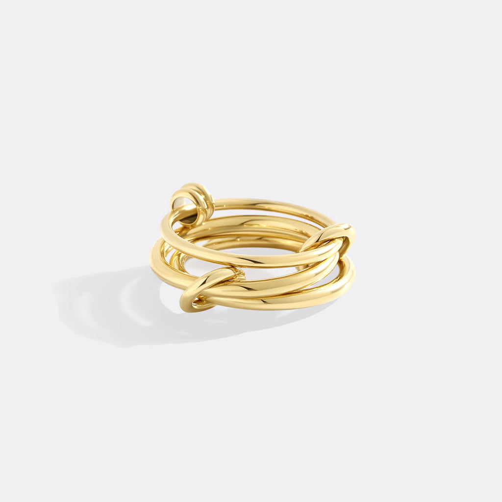 Linked Statement Fidget Rings