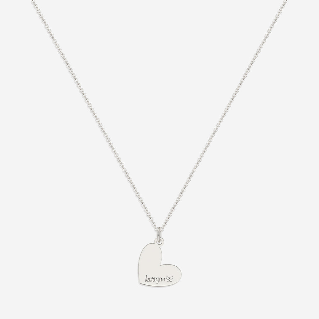 Personalized Heart Name Necklace