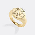 Monogram Signet Ring