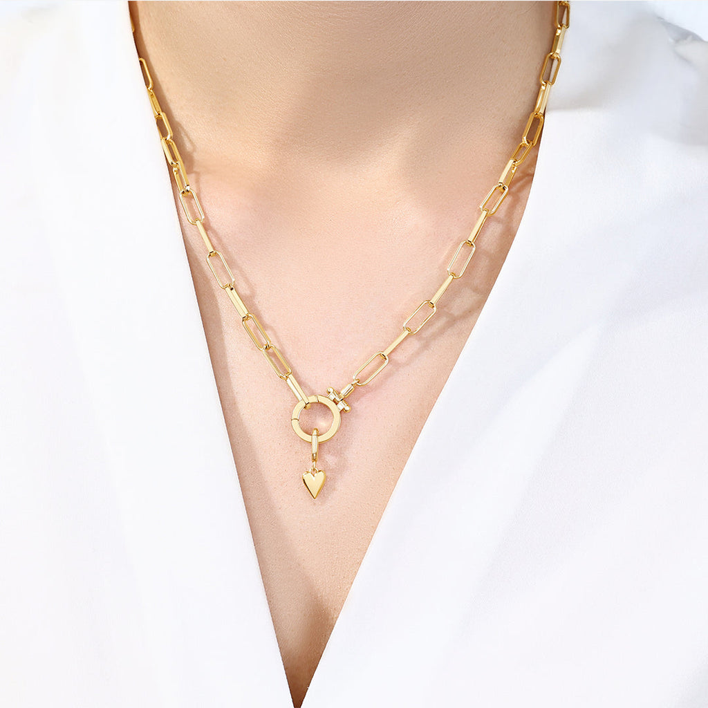 Minimalist Heart Charm