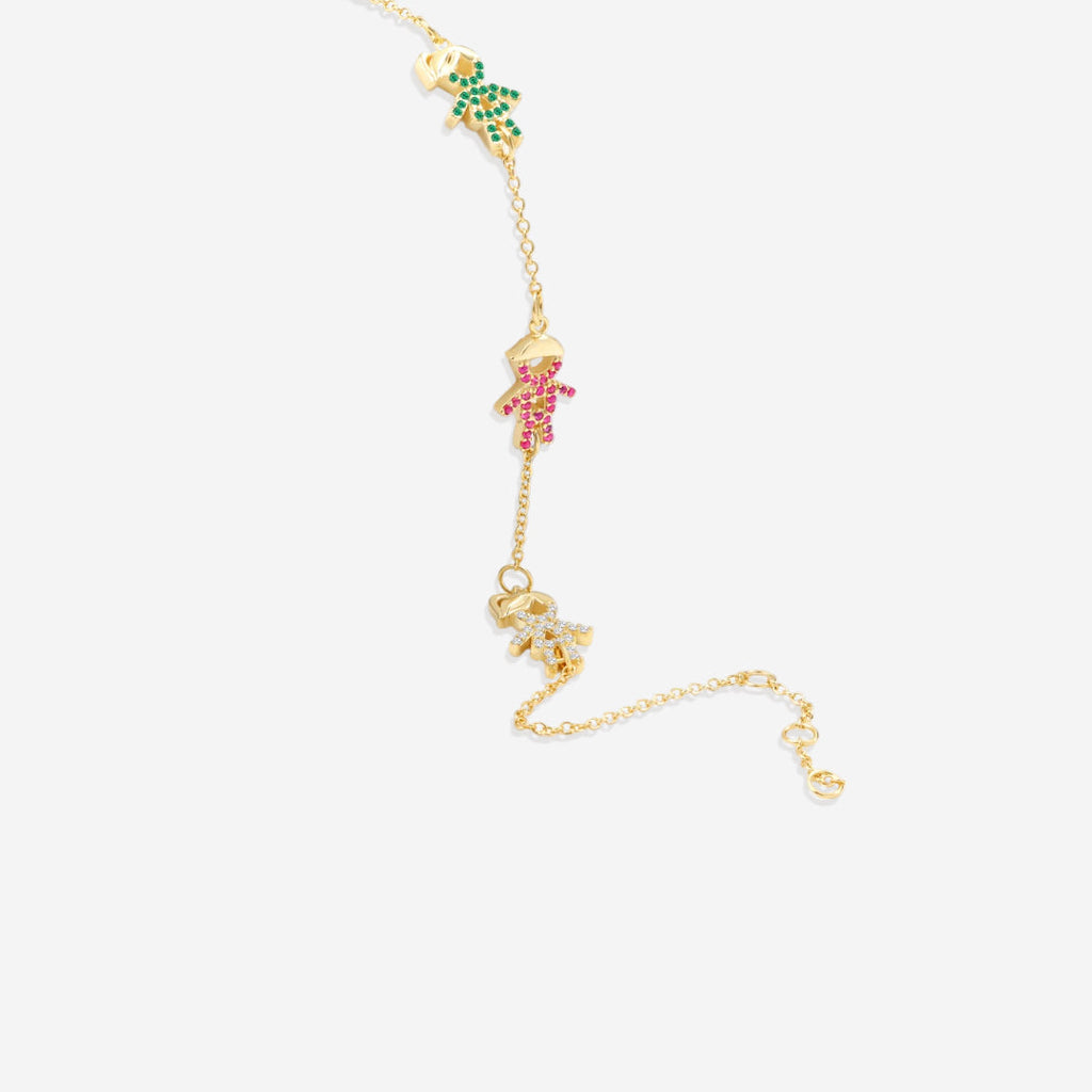 Personalized Mom Bracelet With Birthstone Kids