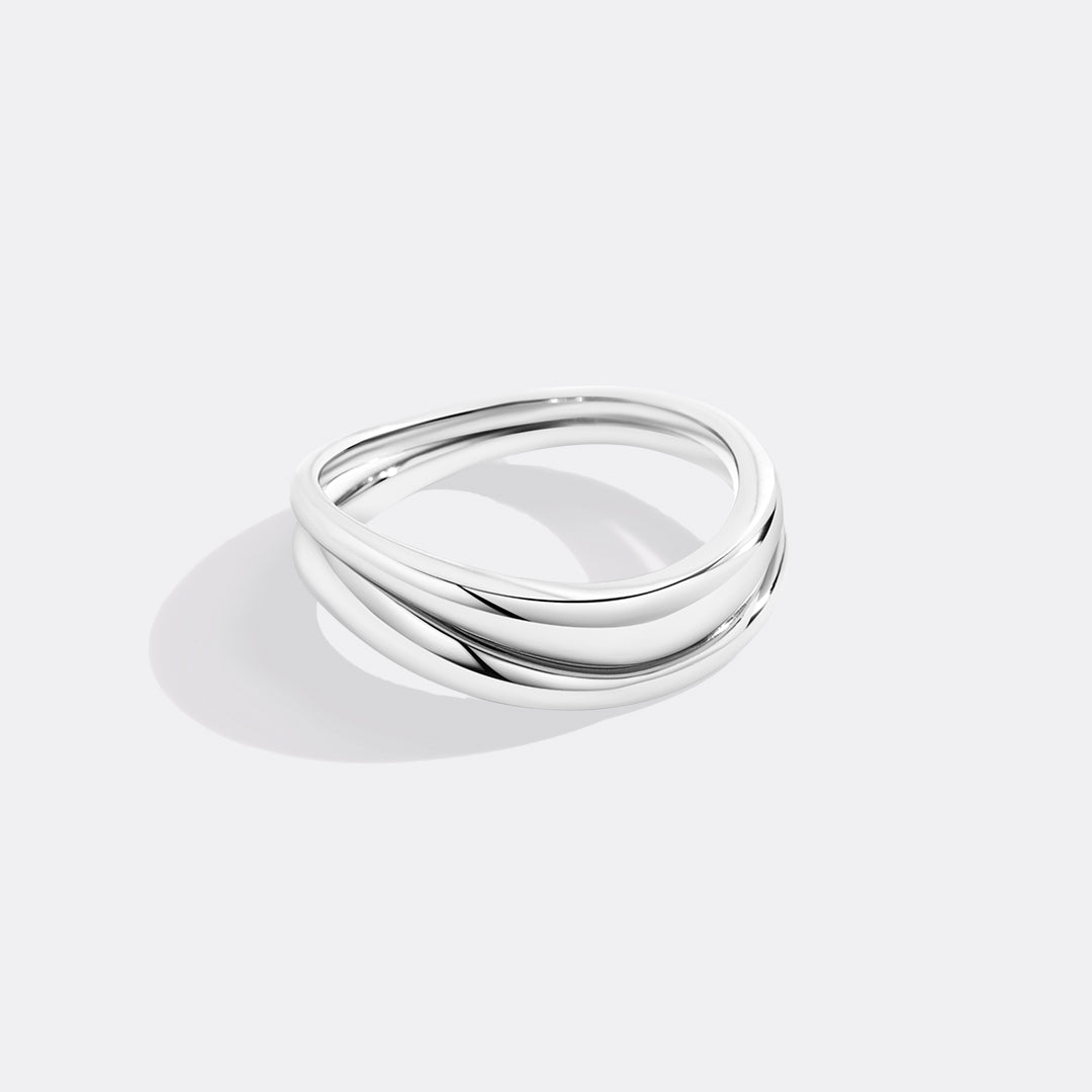 Organic Stacking Ring Set