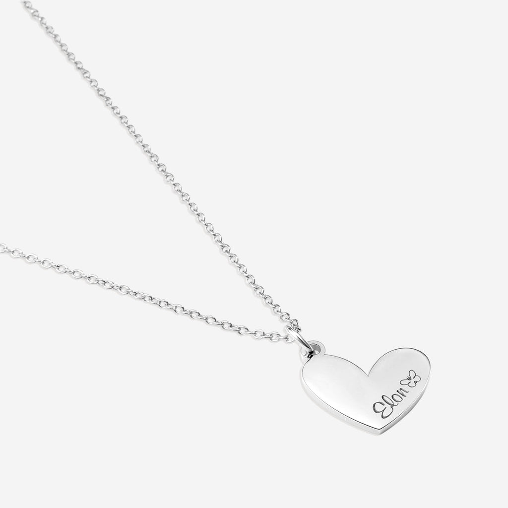 Personalized Heart Name Necklace