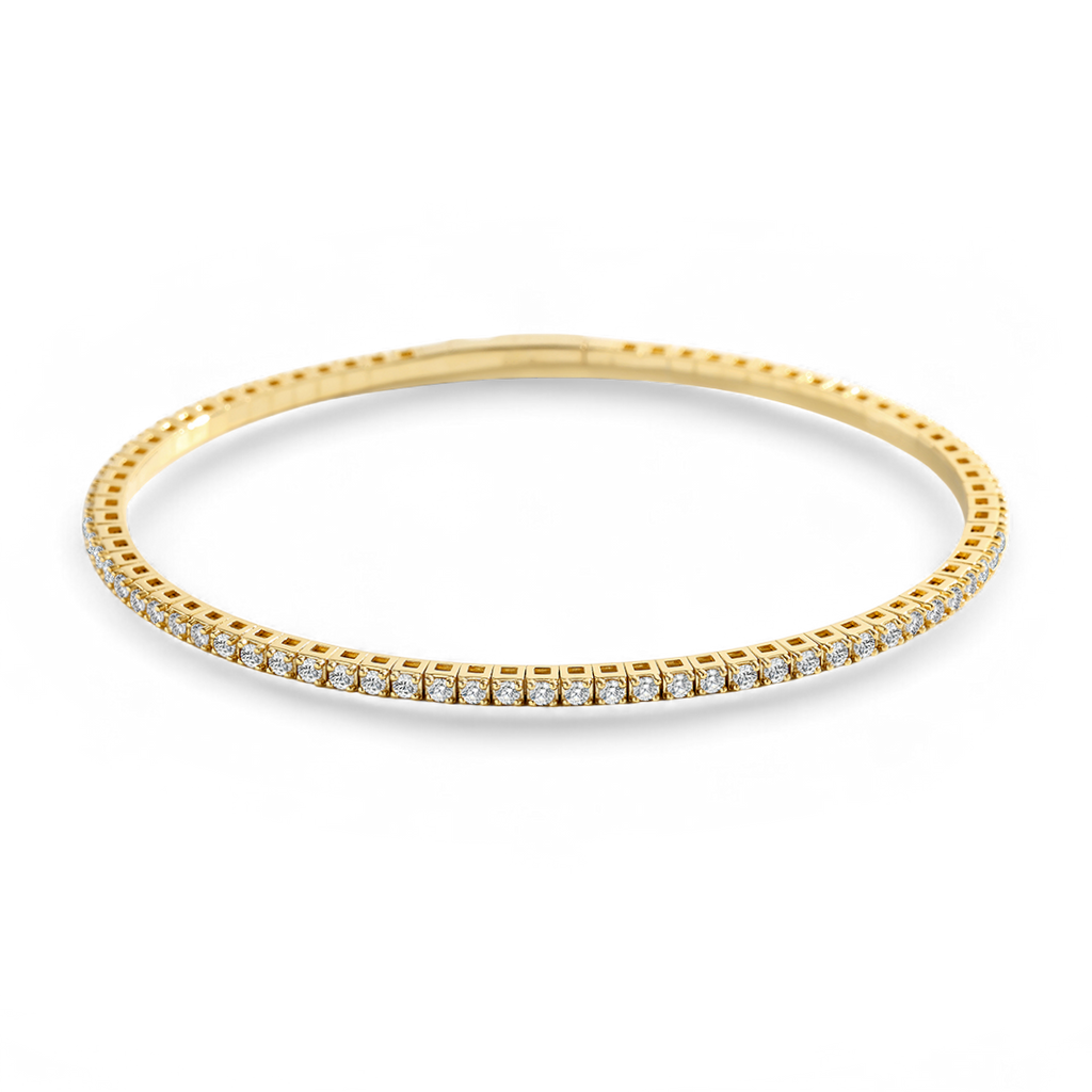 Flexible Diamond Tennis Bracelet